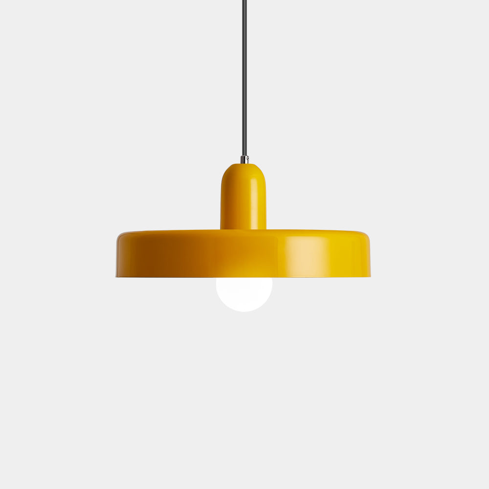 Pendellampe - Moderne designlampe i farverigt jern til spisebordet, køkkenet eller stuen.