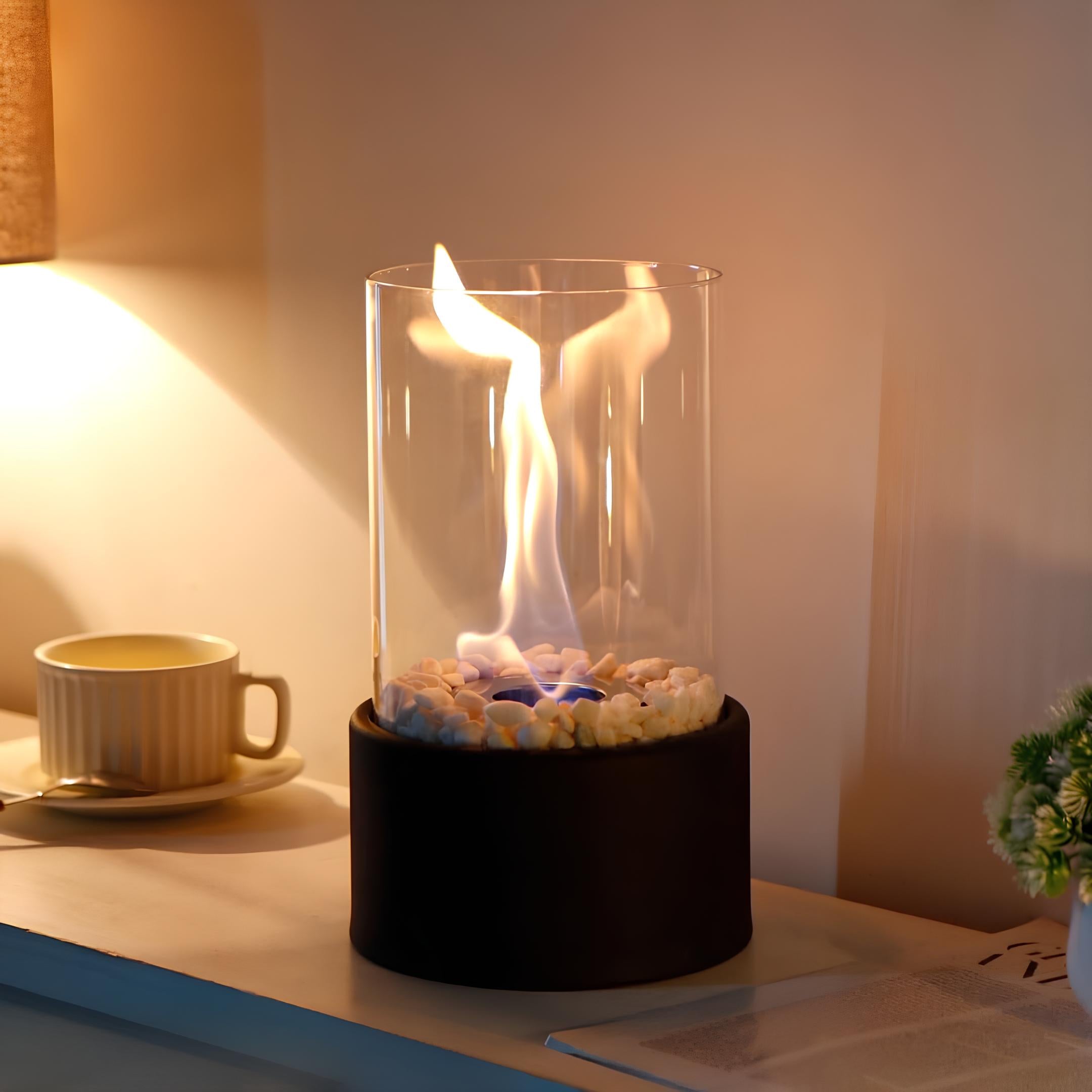 Olie Lampe – Glas og Metal, Elegant Design til Indendørs eller Udendørs Dekoration