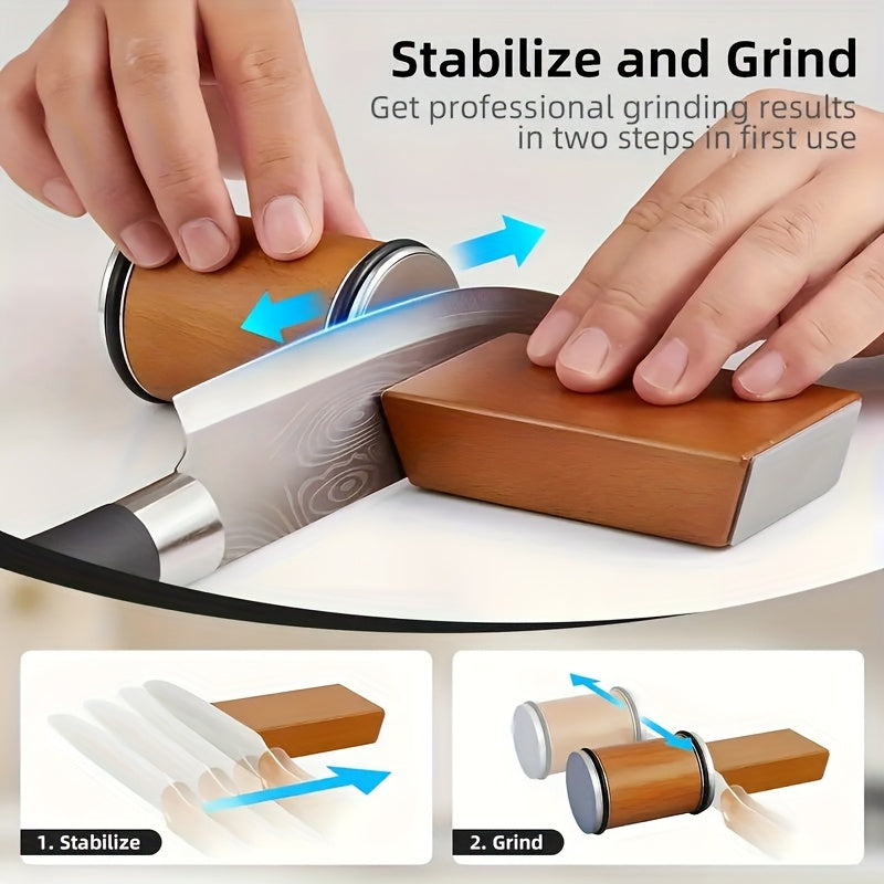 Magnetic knife blade – diamond coating with wood and metal, for kitchen and woodworking tools
