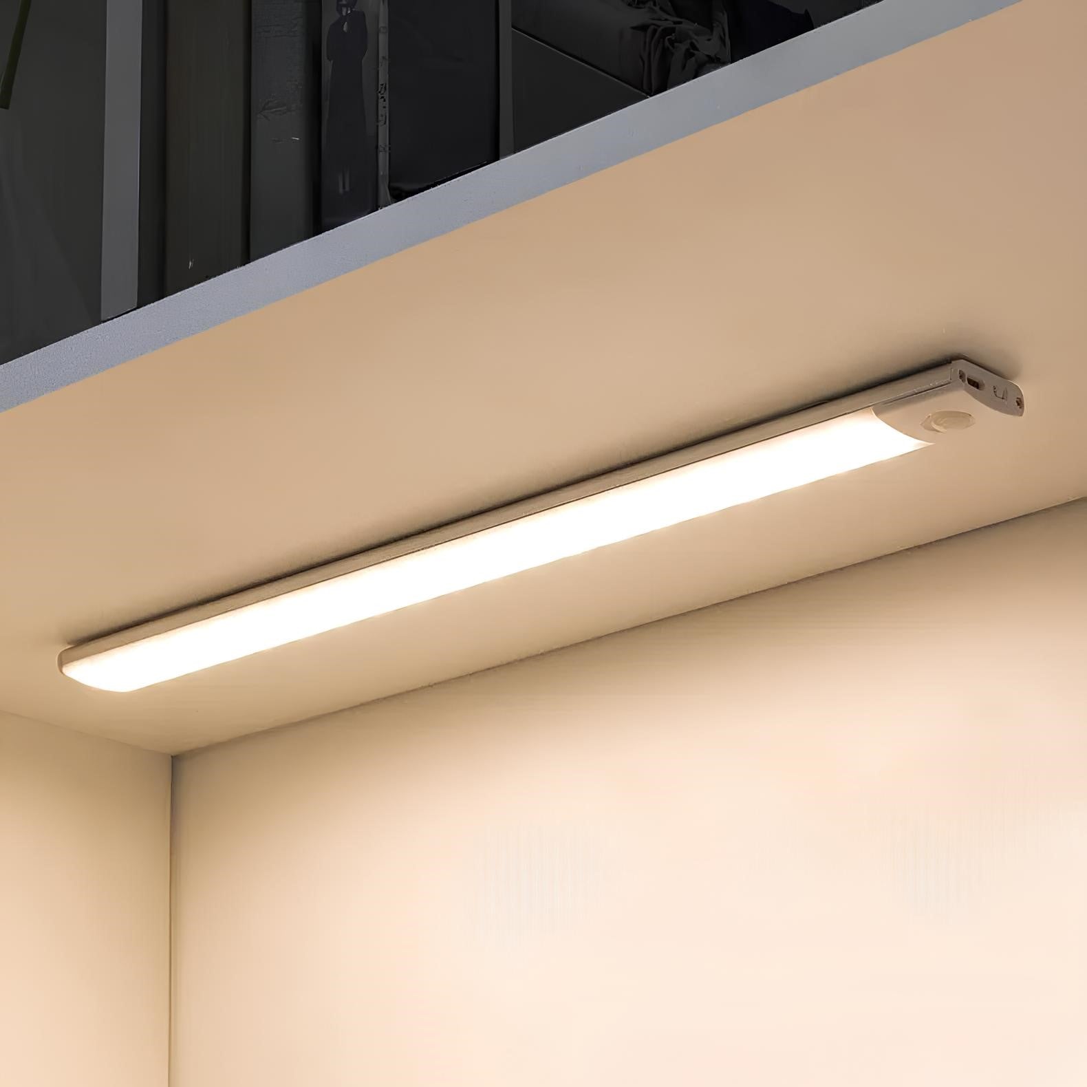 Motion Sensor Lamp – Dimmable, White Light for Closet, Hallway, or Kitchen
