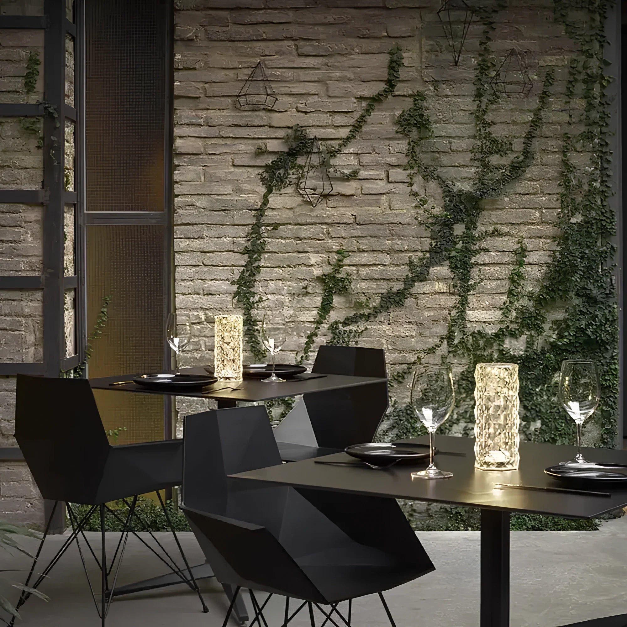 Bordlampe – Akryl, Moderne Design med 16 Farver og Dimmbar Belysning til Stue eller Soveværelse