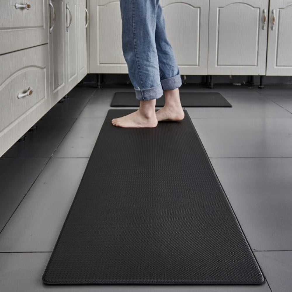 Kitchen mat – Black, Ergonomic and Non-slip for Safety in the Kitchen