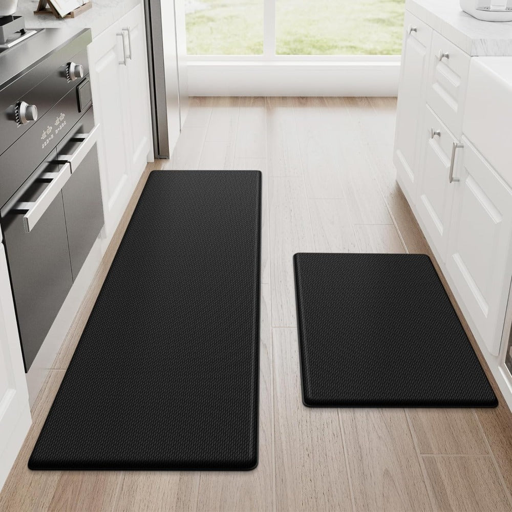 Kitchen mat – Black, Ergonomic and Non-slip for Safety in the Kitchen