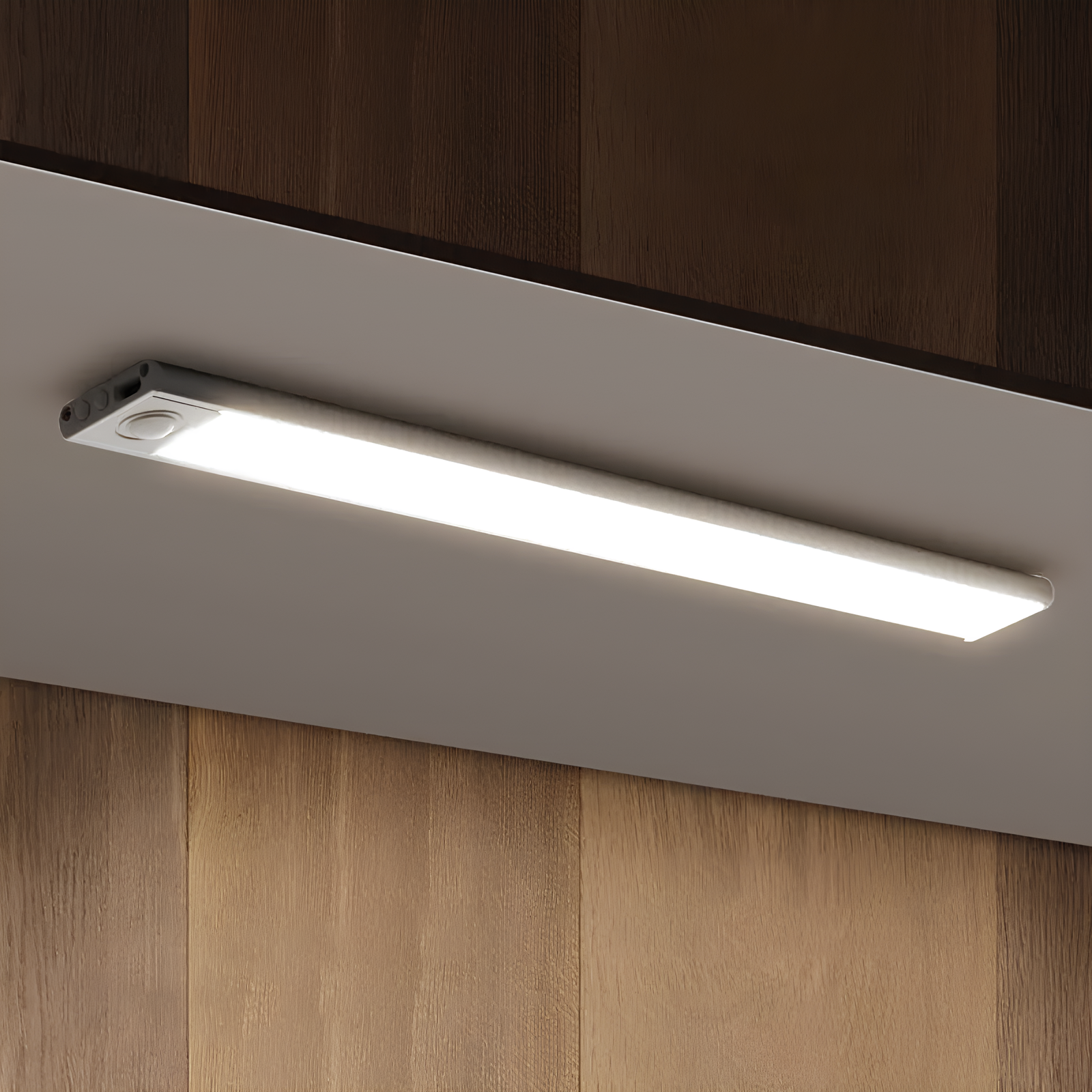 Motion Sensor Lamp – Dimmable, White Light for Closet, Hallway, or Kitchen