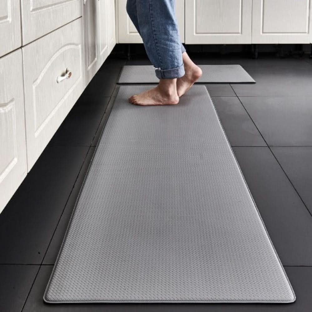 Ergonomisk Anti-Træthed Køkkenmåtte – PU, Moderne Design til Køkken eller Gang