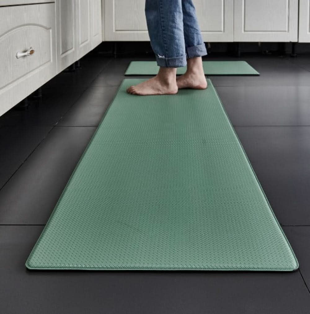 Ergonomisk Anti-Træthed Køkkenmåtte – PU, Moderne Design til Køkken eller Gang