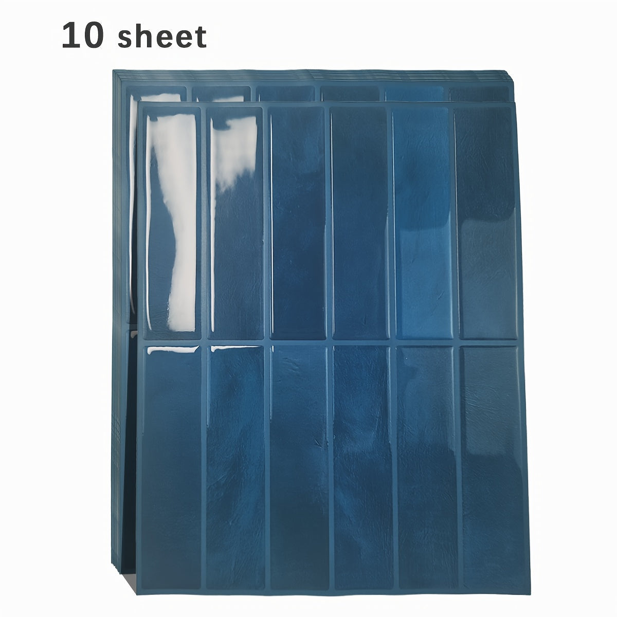3D Self-adhesive Wall Tiles – Waterproof PVC, Modern Backsplash for Kitchen or Bathroom Decoration