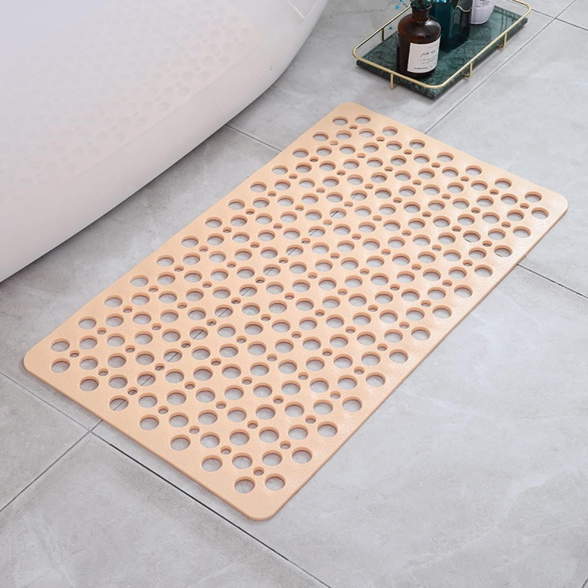 Antislip-douchematt – PVC, geperforeerd ontwerp voor veiligheid in de badkamer of douchecabine