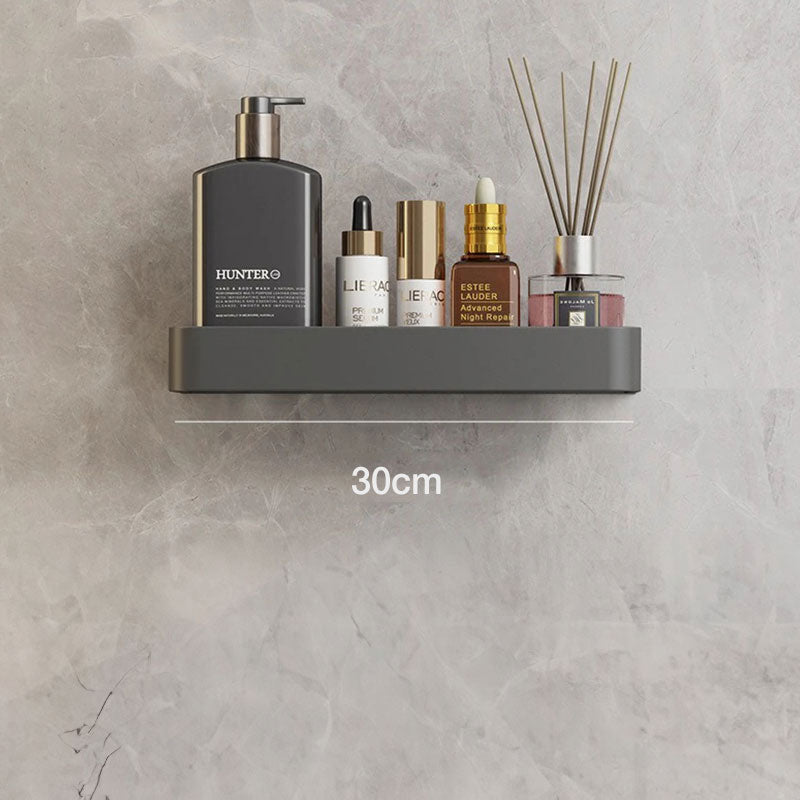 Badeværelsesvægplade – Vandafvisende metal med håndklædestang og opbevaring, moderne design