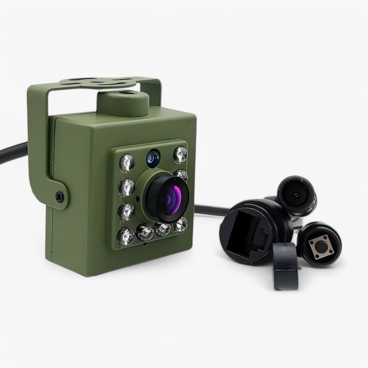 WLAN-vogelcamera – Groen, weerbestendig, 1080p HD voor natuurobservatie en nestbewaking, zowel binnen als buiten