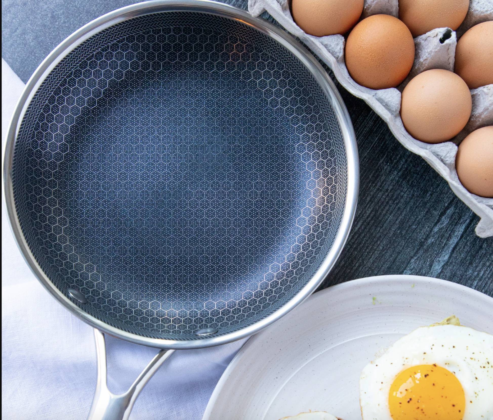 RVS Stegepande – Non-Stick, Ergonomisk Design til Nem Madlavning i Køkkenet
