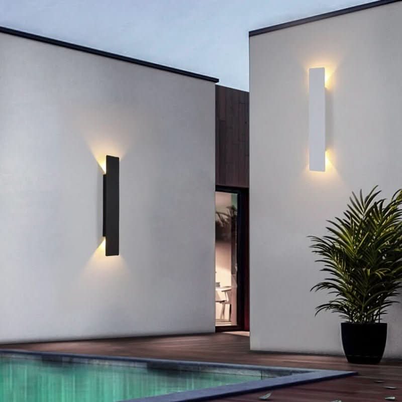 Cylindrisk Væglampe – Metal og Akryl, Moderne Design til Stue eller Soveværelse med Blødt LED Lys
