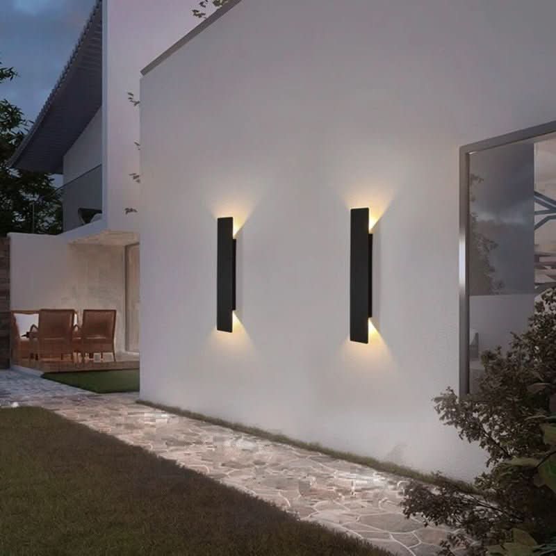 Cylindrisk Væglampe – Metal og Akryl, Moderne Design til Stue eller Soveværelse med Blødt LED Lys