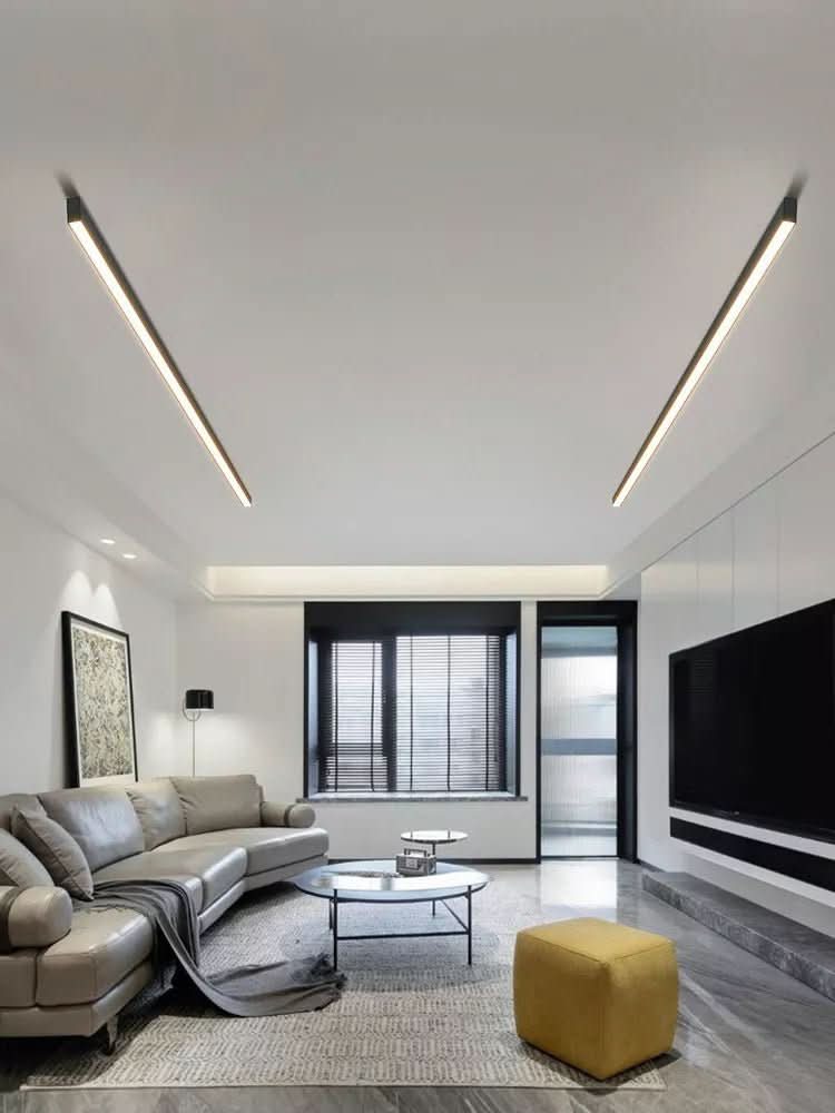 LED Loftlampe – Aluminium, Skandinavisk Design til Stue eller Kontor