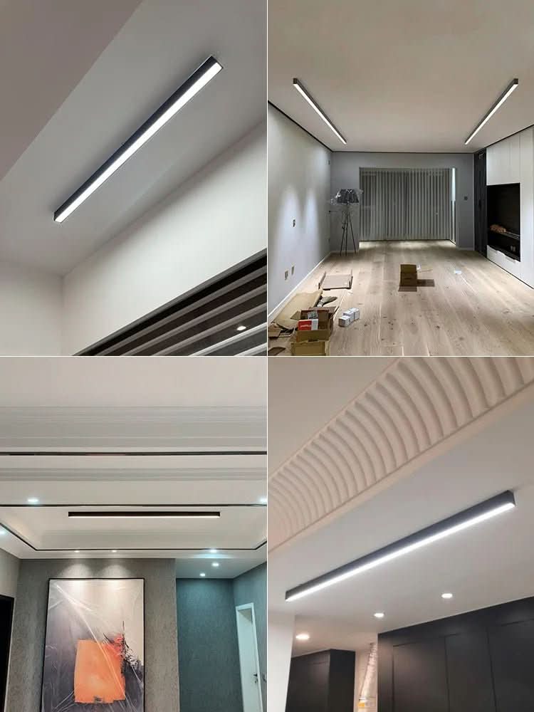 LED Loftlampe – Aluminium, Skandinavisk Design til Stue eller Kontor